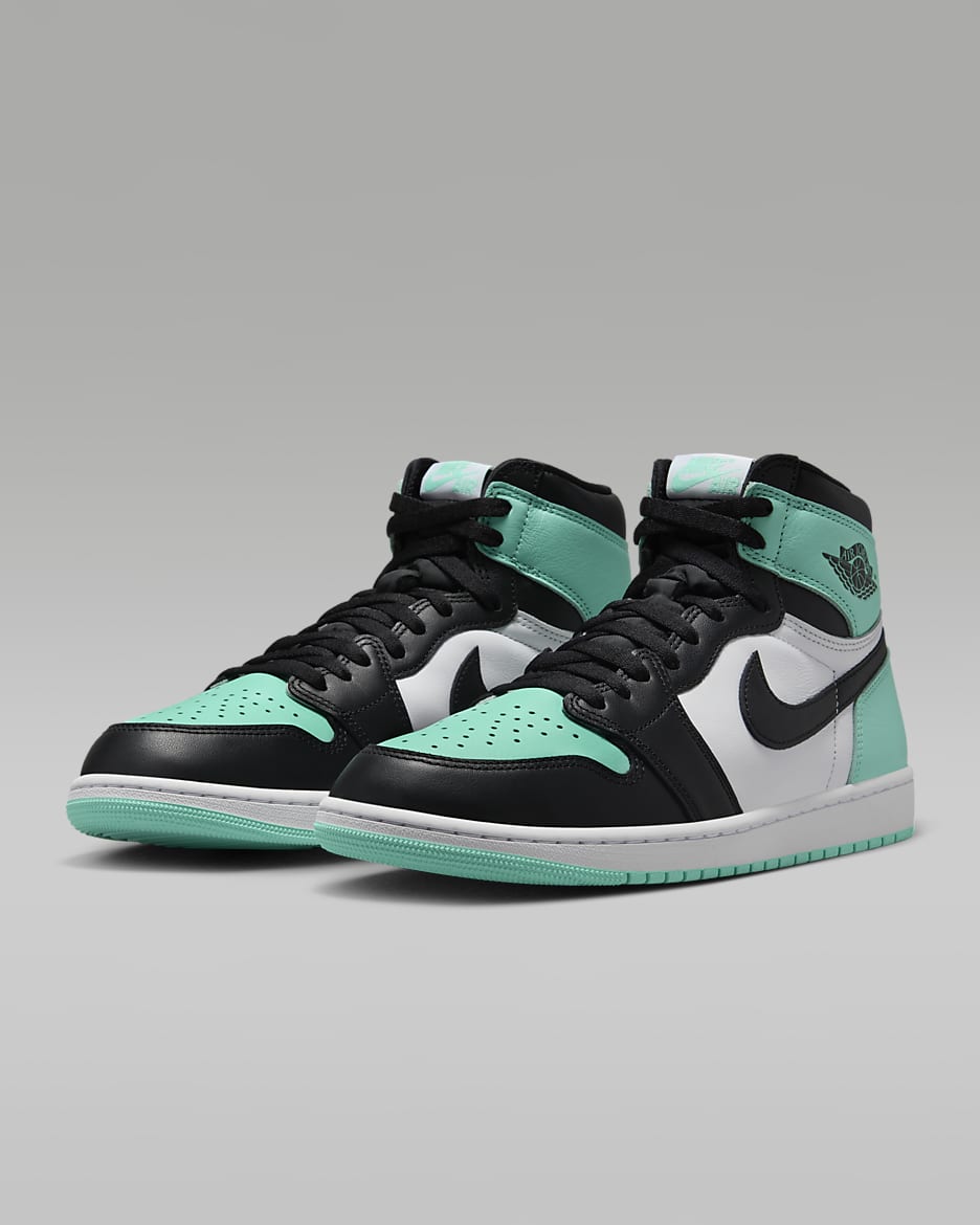 Jordan 1 green and black shop